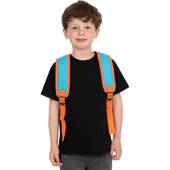 🆕 Boys One Size Blue Preschool Kindergarten Toddler Backpack - Picture 4 of 9